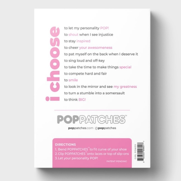 GIRL POWER Clip-On Shoe Accessory - Picture 6 of 7